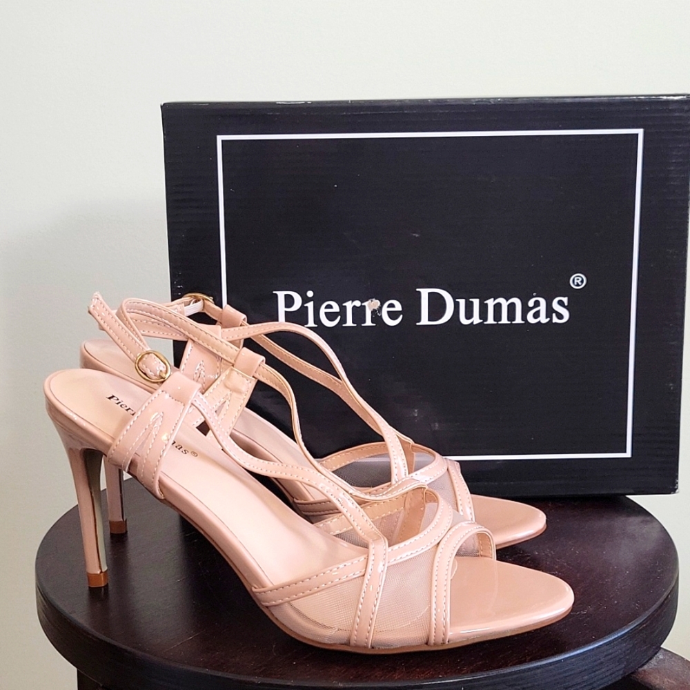 Pierre Dumas Blush Heels